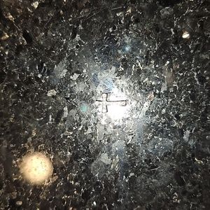 White Gold Cross Pendant